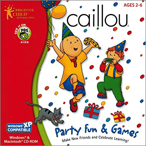 Caillou Party Fun & Games