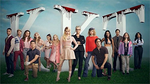 Tomorrow sunny 24X36 INCH/Art Silk Poster/Scream Queens tv Series Bloody KKT Actors Actresses Home Decoration Canvas Poster