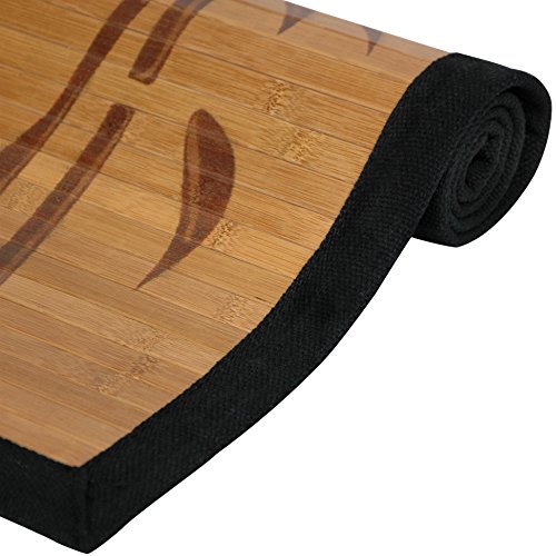 Oriental Furniture Bamboo Rug - Bamboo Tree - 2' x 3'