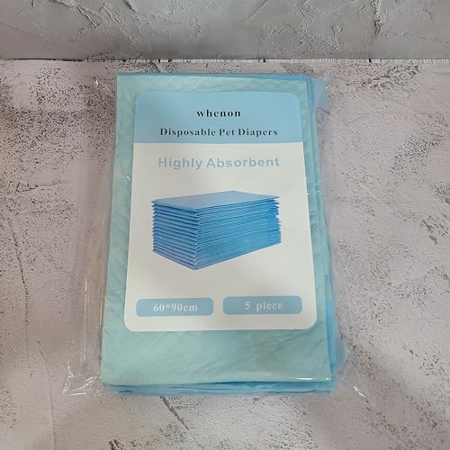 whenon Disposable pet Diapers Highly Absorbent Disposable pet Diaper - 60 * 90cm