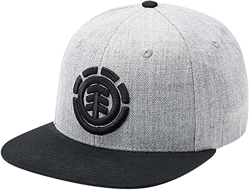 Element Men's Knutsen Flatbrim Snapback Cap Grey Heather