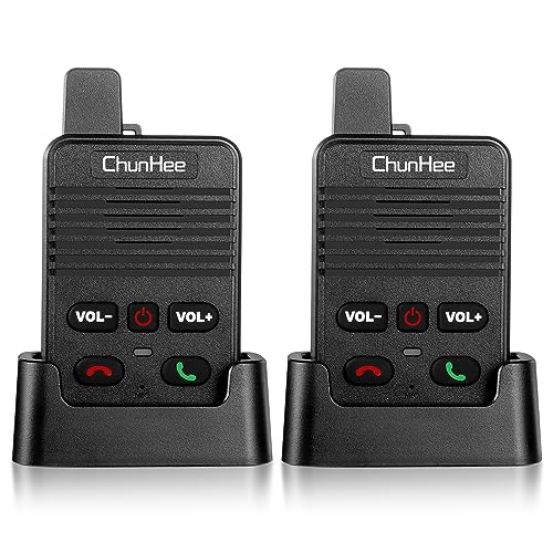 ChunHee Intercoms System for Home, Full Duplex Wireless Intercom System for Home Use Two Way Intercom System for Elderly/Kids/Pregnant Two Way Radio Communication System