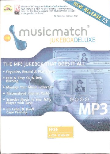 Musicmatch Jukebox Deluxe 7.5