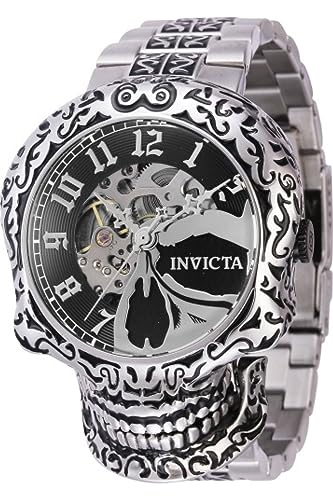 Invicta Men's Artist 50.5mm Stainless Steel Automatic Watch, Silver (Model: 31907)