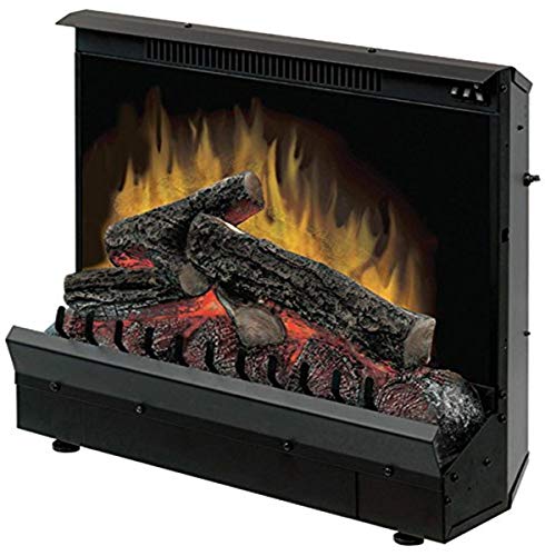 Dimplex DFI Series 23' Standard Log Set Electric Fireplace Insert (Model: DFI2309), 4692 BTU, 120 Volt, 1375 Watt, Black
