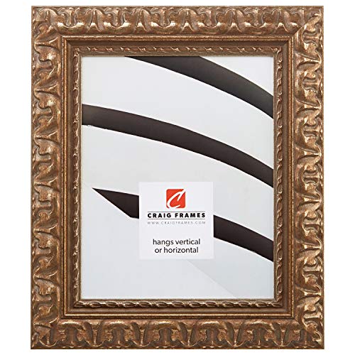 Craig Frames 16x20 Picture Frame, 2' Ornate Bronze Gold, Wall Hanging
