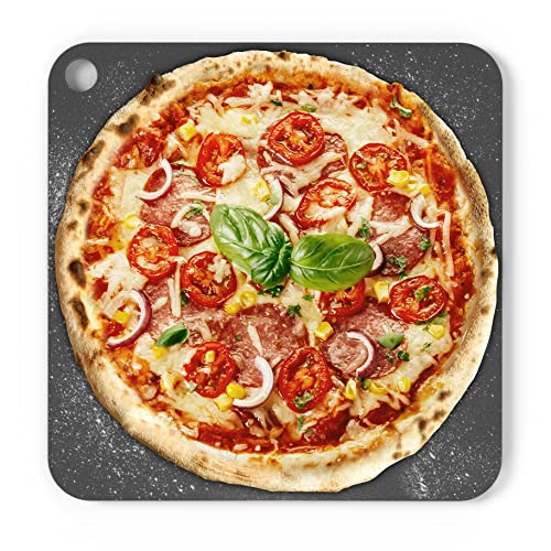 Chef Pomodoro Pizza Steel for Oven, 13.25 x .25 Thick, Baking Steel for Oven, Baking Steel Pizza Stone for Grill and Oven, Original Baking Steel, Artisan Steel (13-Inch)