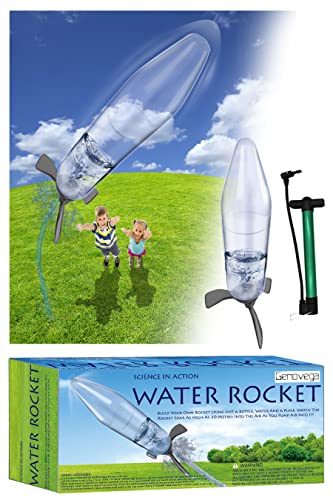 Water Bottle Stomp Model Rocket Launcher Outdoor Toys Baking DIY Science Experiment Kit NASA Space Opters STEM Gift - Rocket Tail and Plastic Bottle