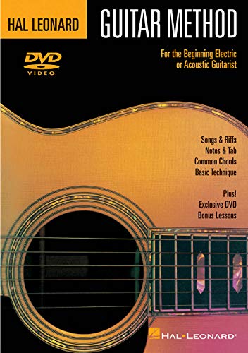 Hal Leonard Guitar Method DVD: For the Beginning Electric or Acoustic Guitarist