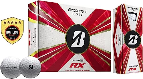 MX Seven Bridgstone Golf Tour B RX Distance Swing Speed Under 105mph White (One Dozen)
