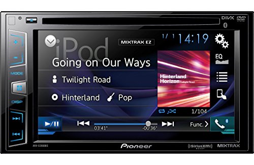 Pioneer AVH-X2800BS In-Dash DVD Receiver with 6.2' Display, Bluetooth, SiriusXM-Ready