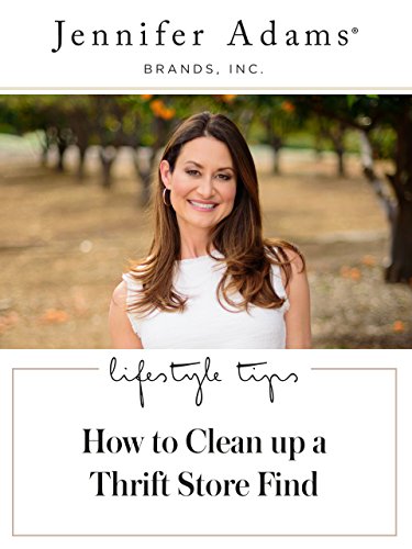 How to Clean Up a Thrift Store Find