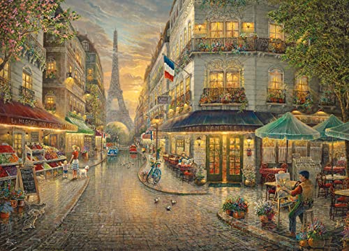 Ceaco - Thomas Kinkade - Paris Café - 1000 Piece Jigsaw Puzzle