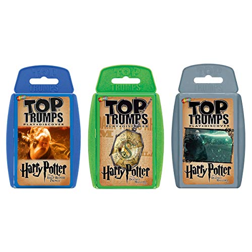 Harry Potter 6-8 Top Trumps Card Game Bundle