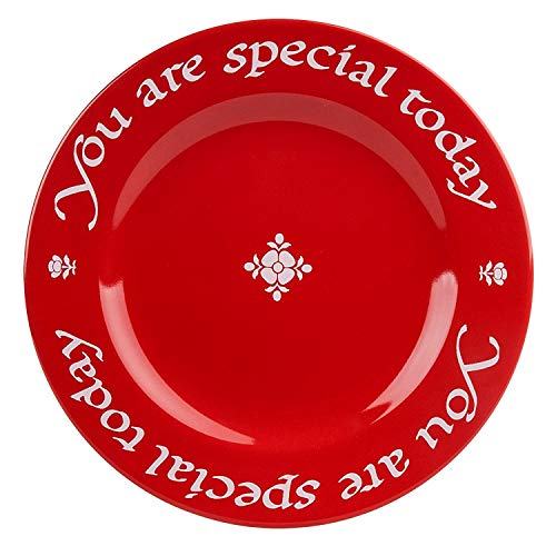 Grehge sbach 4251271903 You Are Special Today Plates, Giftboxed, Set of 3, Red…