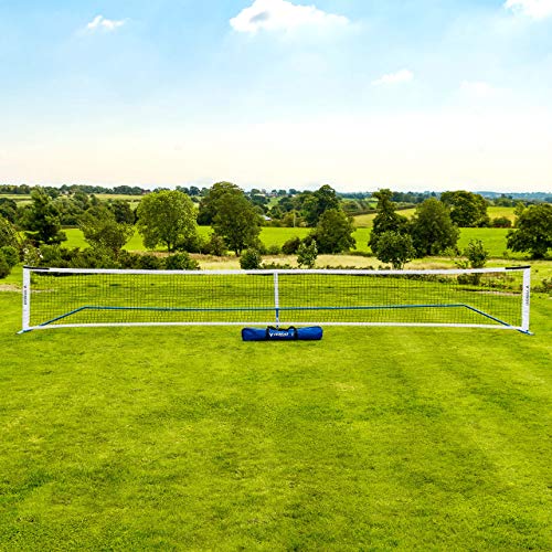 Vermont Procourt Combi Net | Net for Tennis, Badminton, Pickleball & Soccer-Tennis | Portable Badminton Set | Mini Tennis & Badminton Sets for Backyards (22ft Wide (Pickleball))