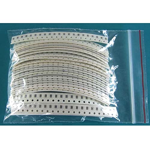 0603 0805 1206 Resistor Kit Assorted 1R to 1M ohm 1% SMD Sample Kit DIY,0805 33Value x 20pcs