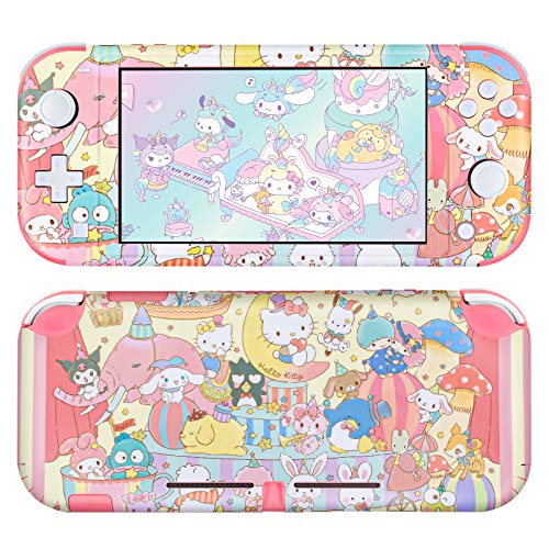 DLseego Switch Lite Skin Sticker Pretty Pattern Full Wrap Skin Protective Film Sticker Design for Nintendo Switch Lite-Party