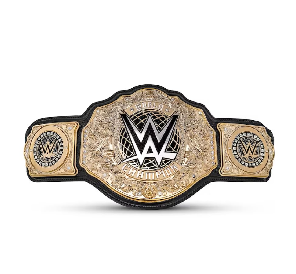 World Heavyweight Championship Replica Title Belt 2023, Authentic Wear Universal Championship Belt - Adult Size