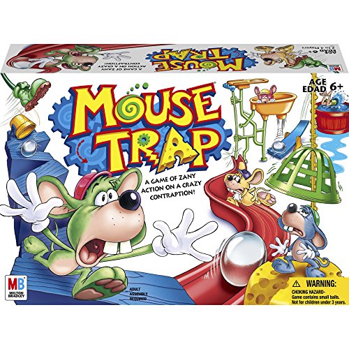 Hasbro Gaming Mouse Trap Kids Board Game, Family Board Games for Kids, Kids Games for 2-4 Players, Family Games, Kids Gifts, Ages 6 and Up (Amazon Exclusive)