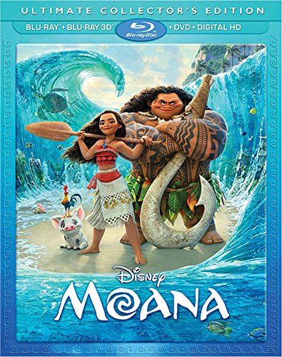 Moana 3D [3D Blu-ray / Blu-ray / DVD / Digital HD]