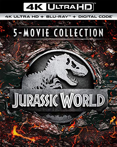Jurassic World 5-Movie Collection (4K Ultra HD + Blu-ray + Digital) [4K UHD]
