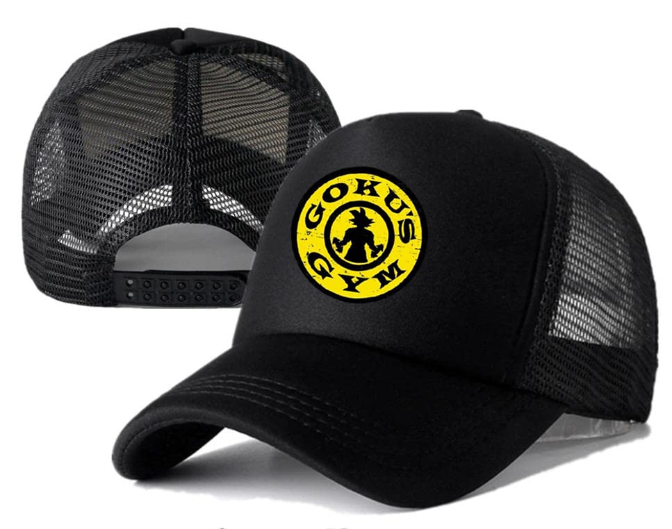 Goku's Hats Work Out Training Gym Snap Back Cap One Size Fits Most All