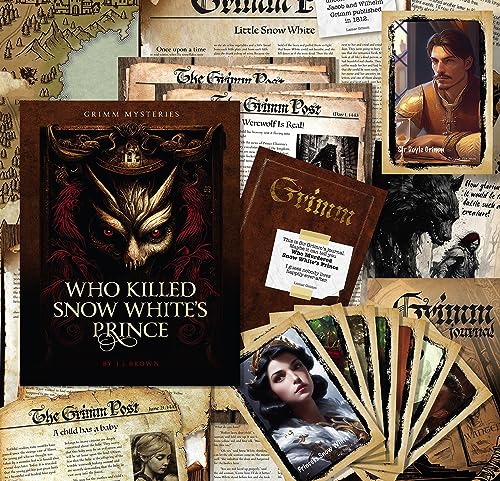 Grimm Mysteries: Who Killed Snow White’s Prince | Murder Mystery Game | Historical Unsolved Cases | Killer Fairy Tale