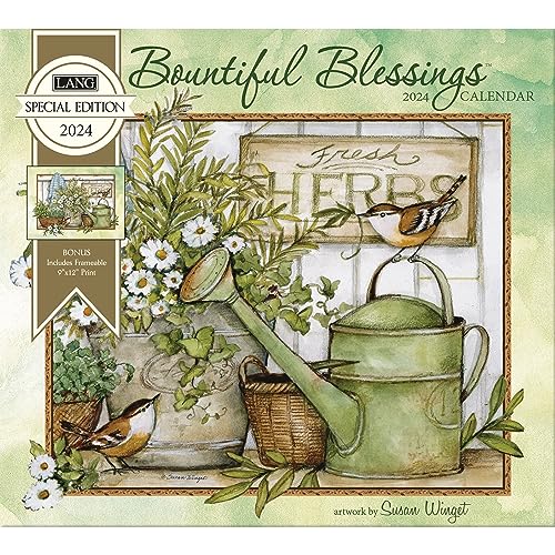 Lang Companies, Bountiful Blessings Special Edition 2024 Wall Calendar