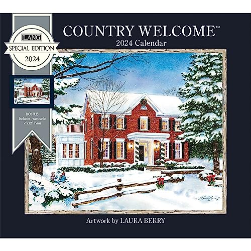 Lang Companies, Country Welcome Special Edition 2024 Wall Calendar