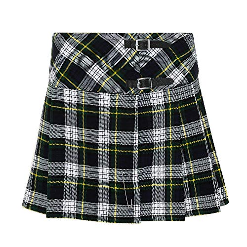 Tartanista Womens 16.5 in Plaid Tartan Mini Kilt Skirt Dress Gordon 22 US