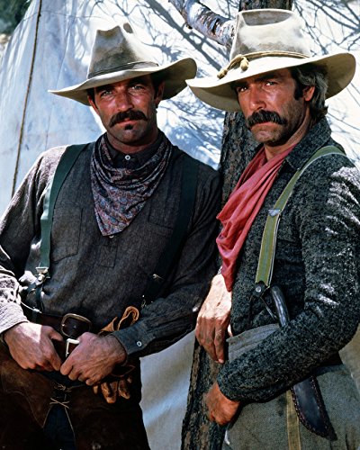 Tom Selleck Sam Elliott The Sacketts TV Western Pose Poster, 11x17 Inch