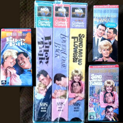 The Rock Hudson & Doris Day Collector's Set (Pillow Talk / Send Me No Flowers / Lover Come Back) [VHS]