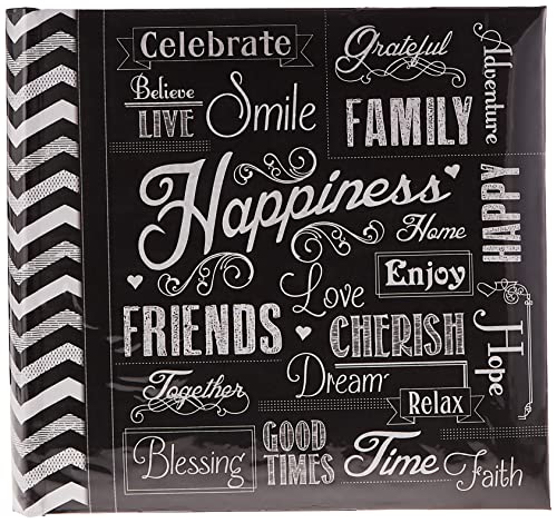 Pioneer Photo Albums EV-246CHLK Happiness Photo Album 4 x 6 Inch