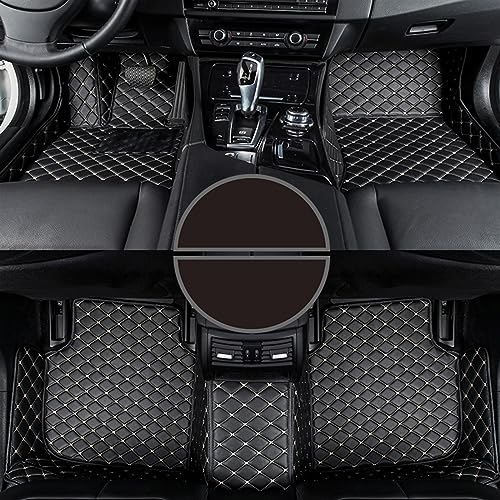 Car Anti-Slip mat Custom Car Floor Mats for citroens DS DS3 DS4 DS5 DS7 DS9 Foot Accessories Carpets (Color : A)