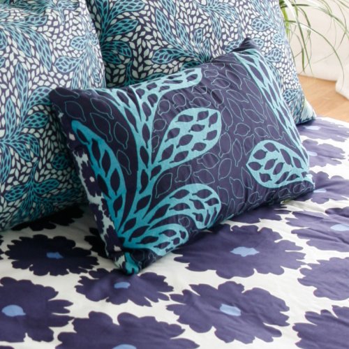 Amy Butler Dream Daisy Decorative Pillow (Rectangular with Embroidery)