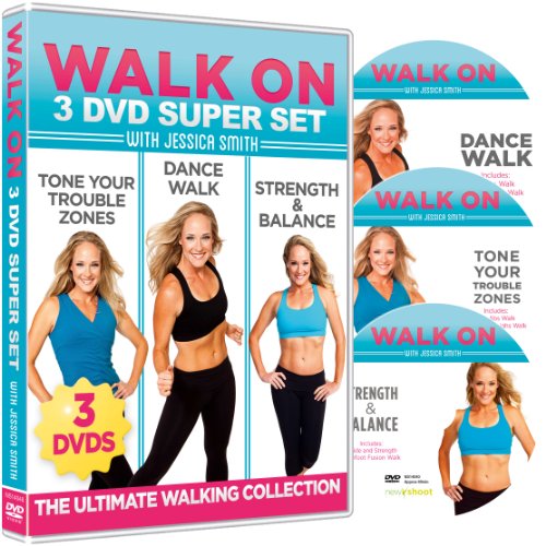 Walk On: 3-DVD Set: 6, 30 Minute Walking Workouts