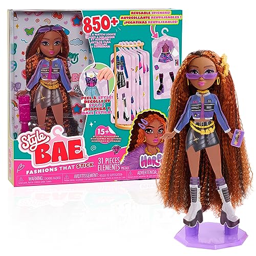 Style Bae Harper 10-Inch Fashion Doll and Accessories, 28-Pieces, Kids Toys for Ages 4 Up by Just Play