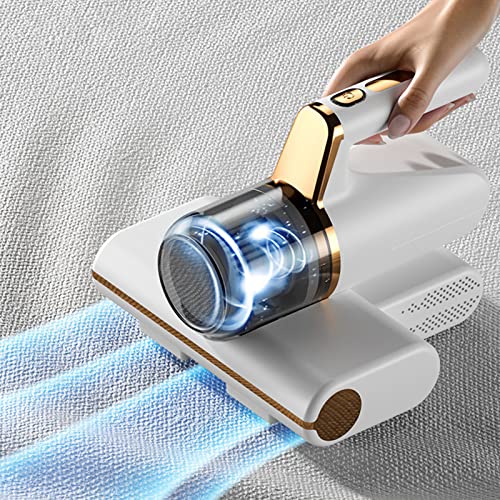 LADIGASU Bed Vacuum Cleaner, Mattress Vacuum Cleaner 8KPa Handheld Deep Mattress Cleaner High-Frequency Double Beat Suitable for Bedding Sofa Other Fabric Surfaces