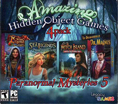Paranormal Mysteries 5: Amazing Hidden Object Games (4 Pack)
