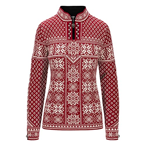 Dale of Norway Peace Pullover - 100% Lightweight Wool Knit Sweater for Women