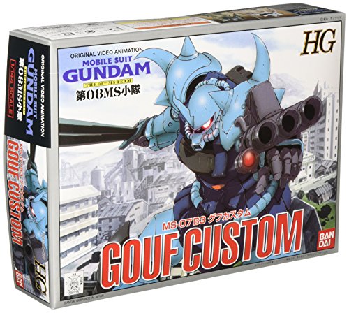 Bandai Hobby MS-07B3 Gouf Custom, Bandai HG The 8th MS Team Action Figure