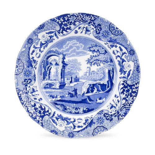 Spode Blue Italian Luncheon Plate, Set of 4