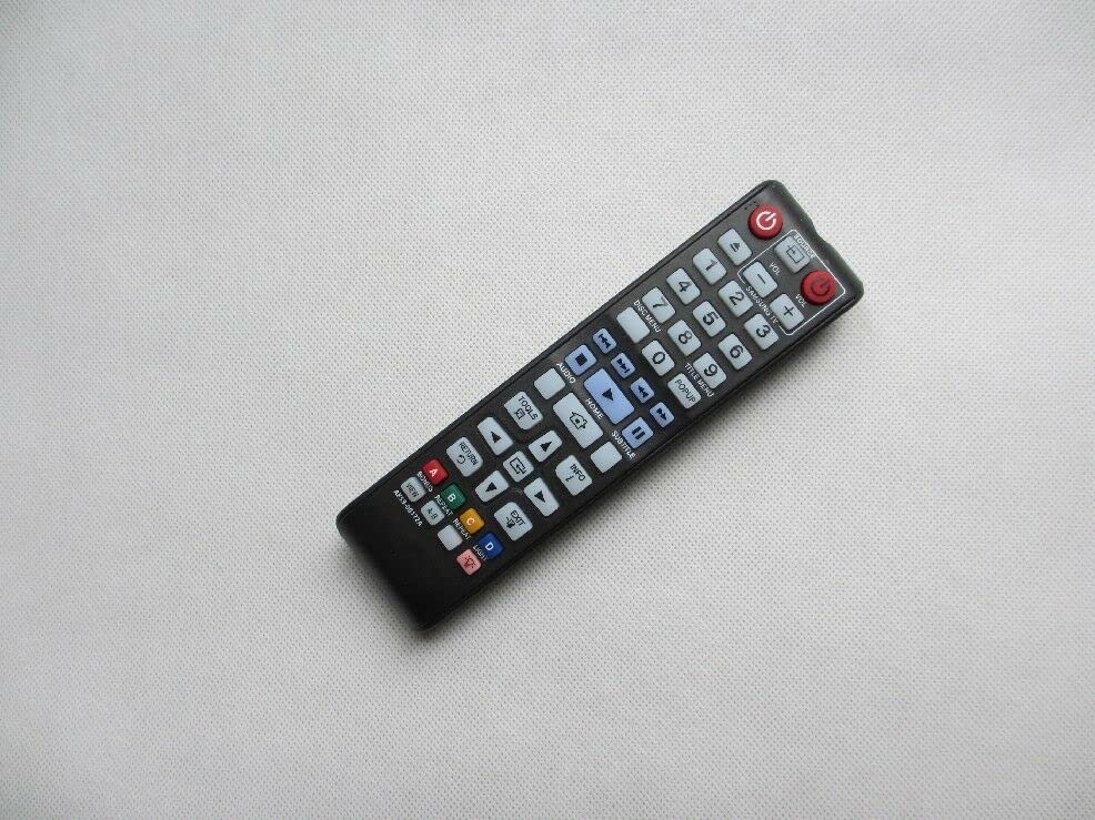 Replacement Remote Control for AC/TV/Audio Devices for BD-H5900 BD-HM59C BD-J5100 WiFi Blu-ray DVD Player