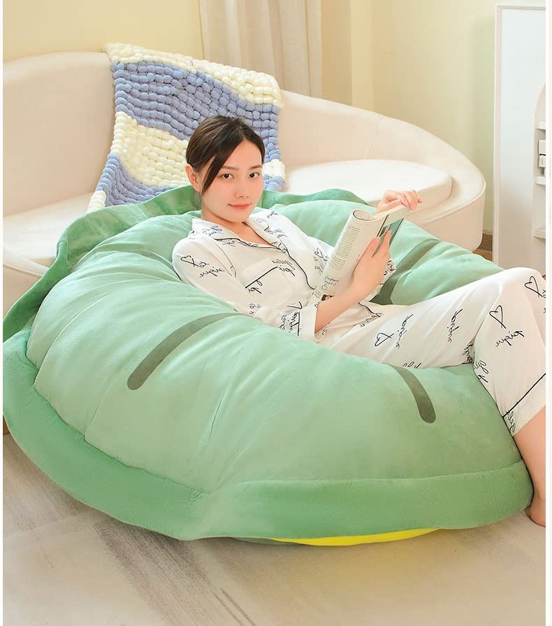 XHHBS 59 Inch Wearable Turtle Shell Adult Children Wearable Giant Turtle Costume Wearable Turtle Shell Pillows Bean Bag Chairs Cushion Sensory Sock Deep Pressure Sensory Autism Sack (Size : 59inch)