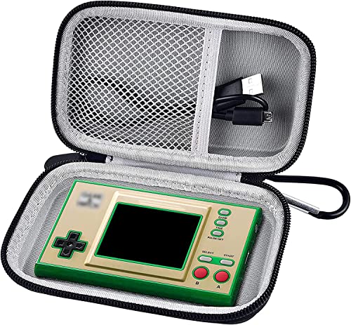 Case Compatible with Game & Watch: for Super Mario Bros, Storage Organizer Bag for Nintendo Game and Watch System : The Legend of Zelda - Box Pouch Only (Black), Not Included The Small Game Console