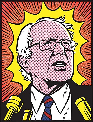 MAGNET Bernie Sanders Magnet Decal Fridge Metal Magnet Window Vinyl 5'