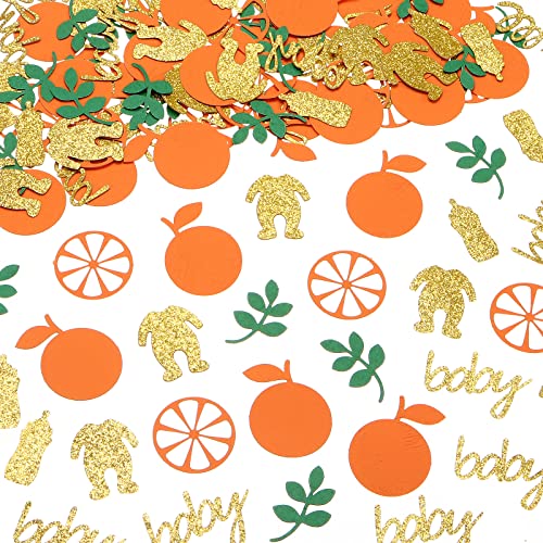 Little Cutie Baby Shower Decorations, Gender Reveal Confetti, Baby Shower Decorations for Boy Girl, Gold Table Confetti, Baby Shower Confetti, Cutie Baby Shower Decorations Nursery Decor (400pcs)