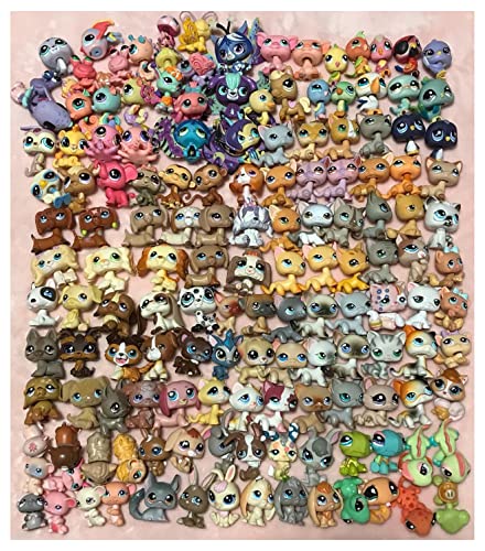 BSLPS from US LPS Old Figure Pack Toys Lot (Random 3 PC with 6 pc LPS Accessories) Colletable Kids Gift Set