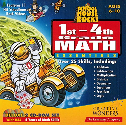 SCHOOL HOUSE ROCK! 1st-4th Grade Math Essentials (WINDOWS/MAC)